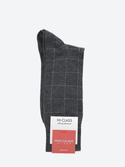 Marcoliani - Windowpane Sock