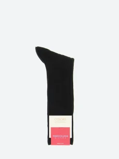 Marcoliani Milano - Essence of Cotton Sock in Black