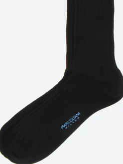 Marcoliani Milano - Essence of Cotton Sock in Black