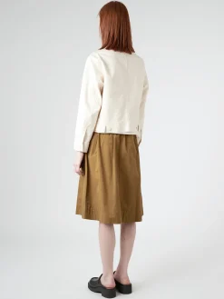 Margaret Howell - MHL Cropped Worker Jacket in Off White