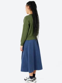 Margaret Howell - MHL Flatlock Guernsey in Green