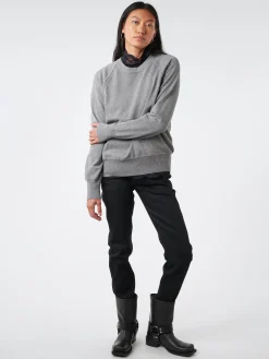 Margaret Howell - MHL Knitted Long Sleeve in Aluminum