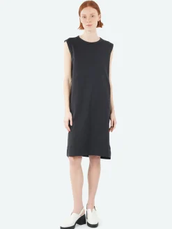 Margaret Howell - MHL Overhead Tank Dress in Off Black