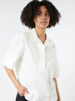 Margaret Howell - MHL S/S Utility Shirt in White
