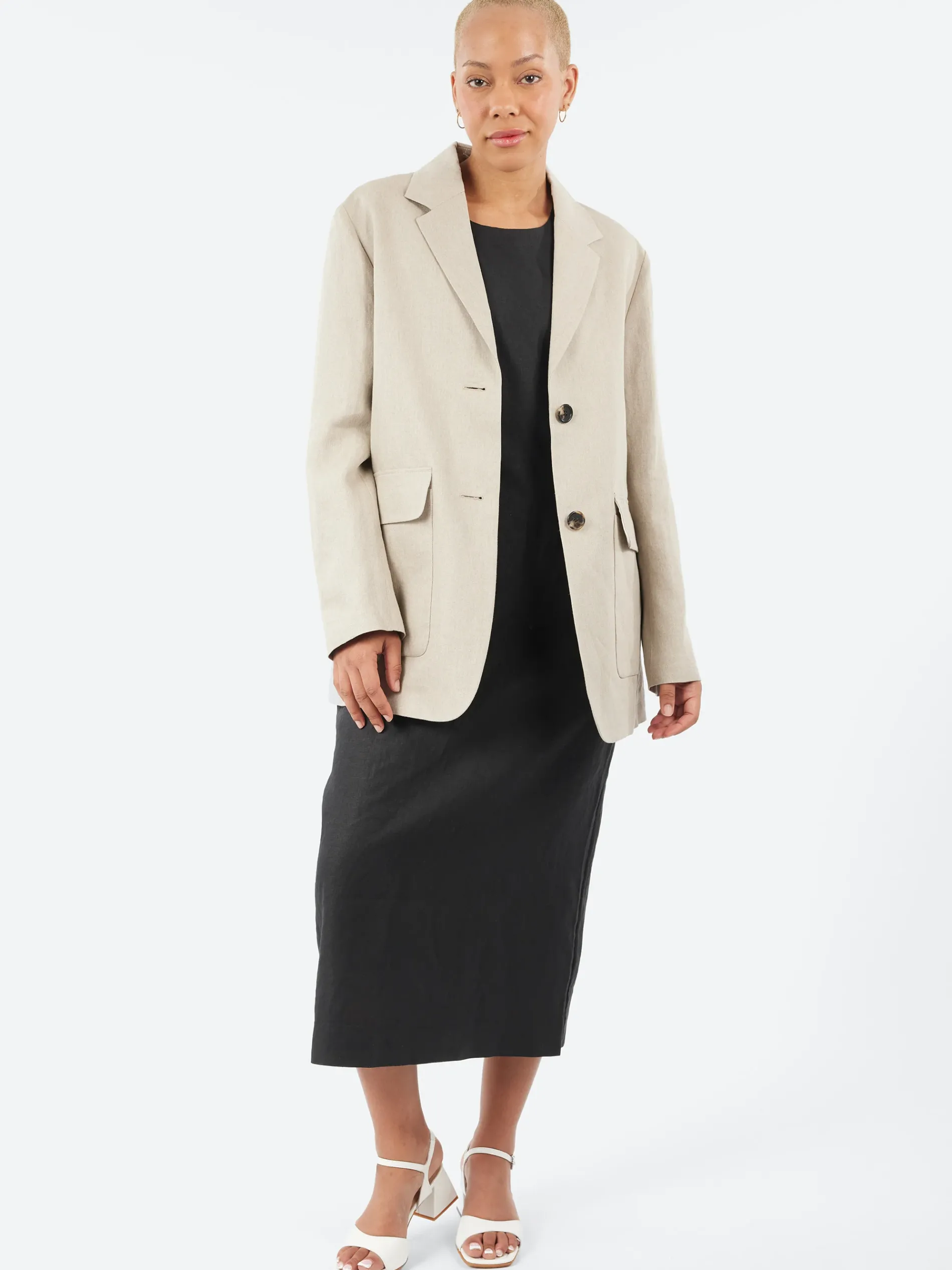 Margaret Howell - Patch Pocket Blazer in Natural
