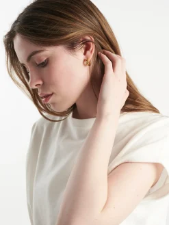 Maria Black - Tempelhofer Hoops in Gold