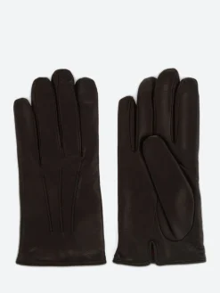 Mario Portolano - 1363 Men's Gloves in Black Nappa