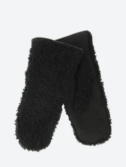 Mario Portolano - 4981 Shearling Mitten in Black
