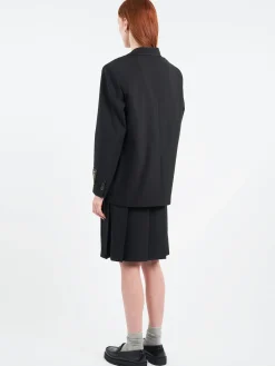 Marni - Blazer with Contrast Stitching in Black