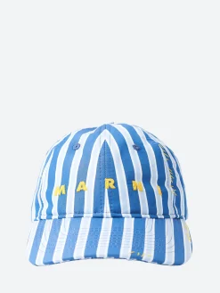 Marni - Cap with Marni Mending in Opal