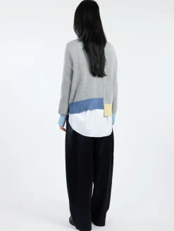 Marni - Colour-Block Cashmere Sweater in Sodium