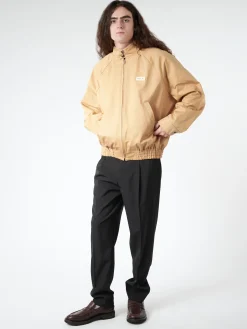 Marni - Organic Gabardine Oversized Bomber in Buttercream