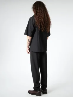 Marni - Organic Poplin Cotton Bowling Shirt in Black