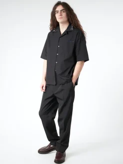 Marni - Organic Poplin Cotton Bowling Shirt in Black