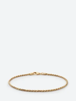 Miansai - 1.8mm Rope Chain Bracelet in Polished Gold