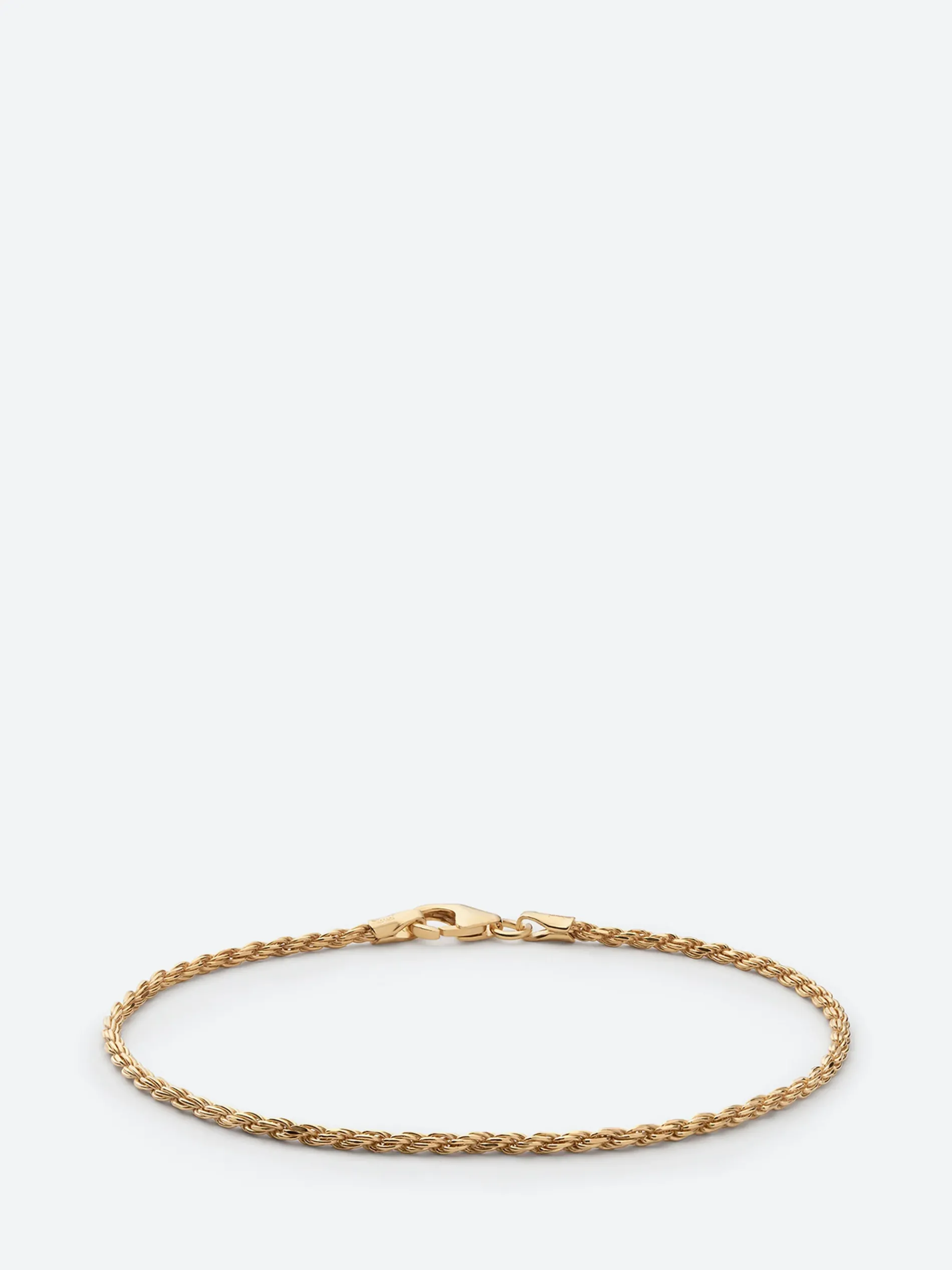 Miansai - 1.8mm Rope Chain Bracelet in Polished Gold