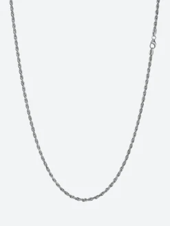 Miansai - 2.4mm Rope Chain Necklace in Sterling Silver
