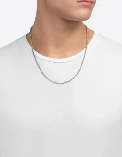 Miansai - 2.4mm Rope Chain Necklace in Sterling Silver