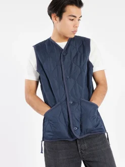 Military V-Neck Button Down Vest