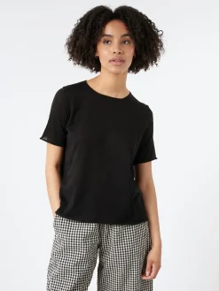 MJ Watson - S/S Sweater in Black