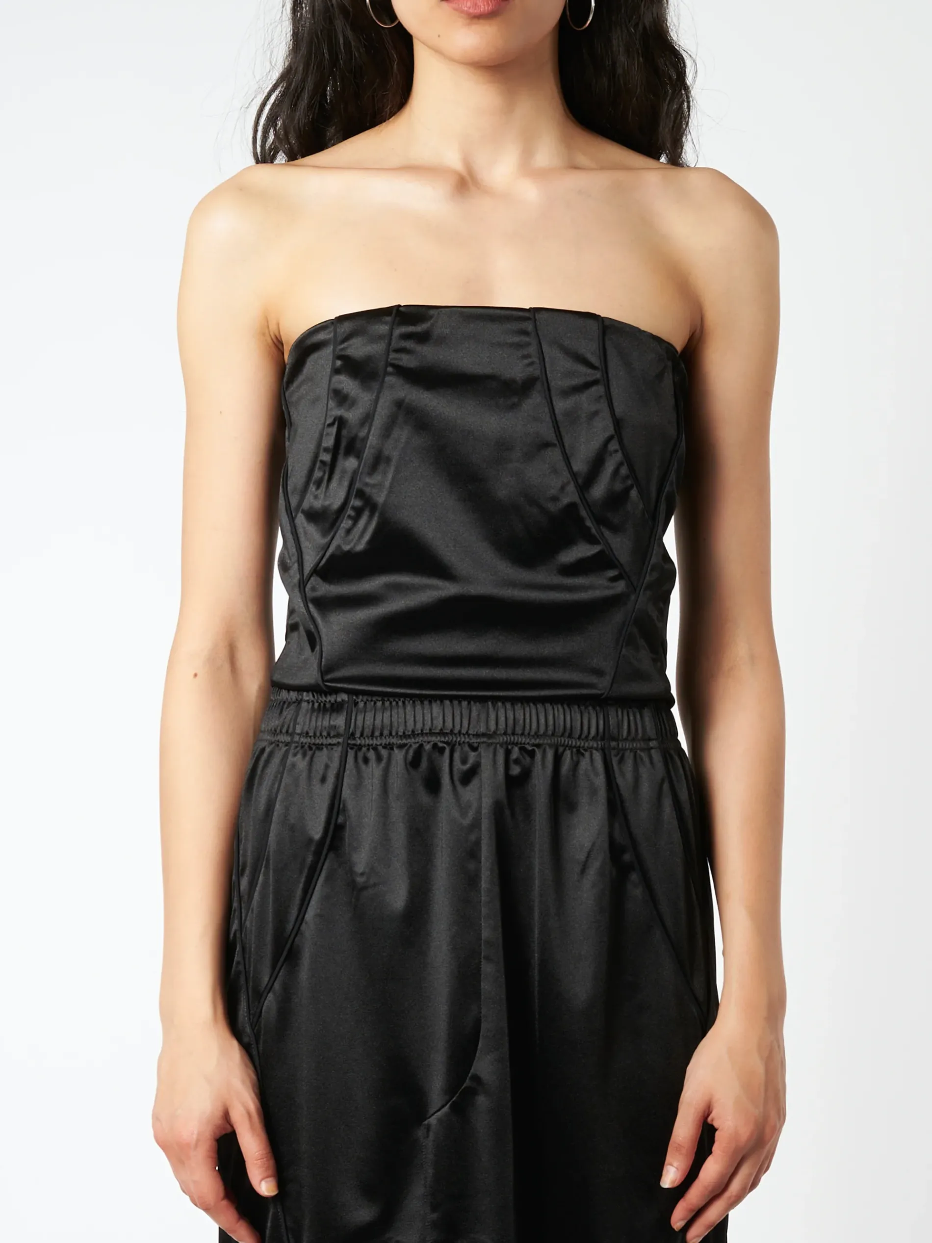 MM6 Maison Margiela - Track Bustier in Black