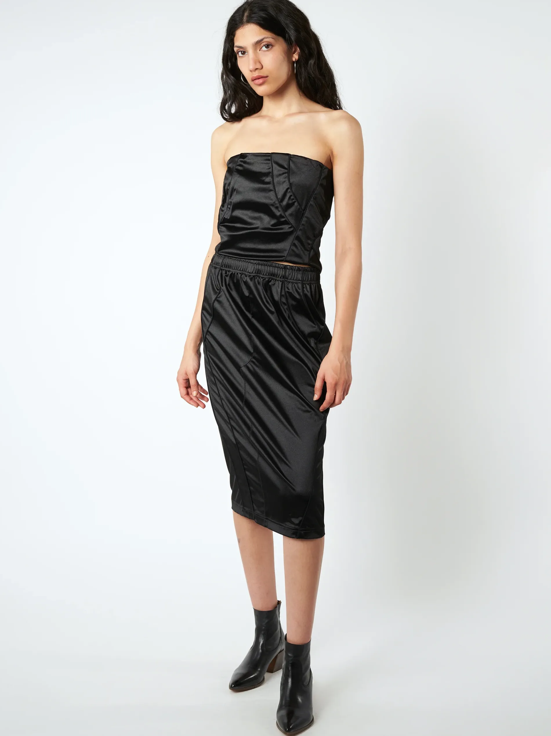 MM6 Maison Margiela - Track Bustier in Black