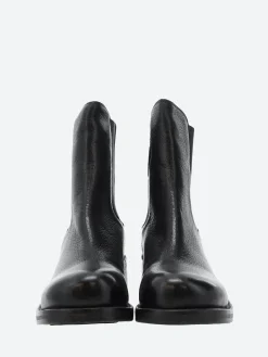 Moma - 72302 Chelsea Boots in Nero Cusna
