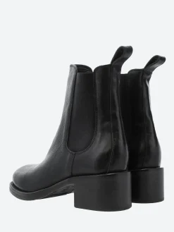 Moma - 72302 Chelsea Boots in Nero Cusna
