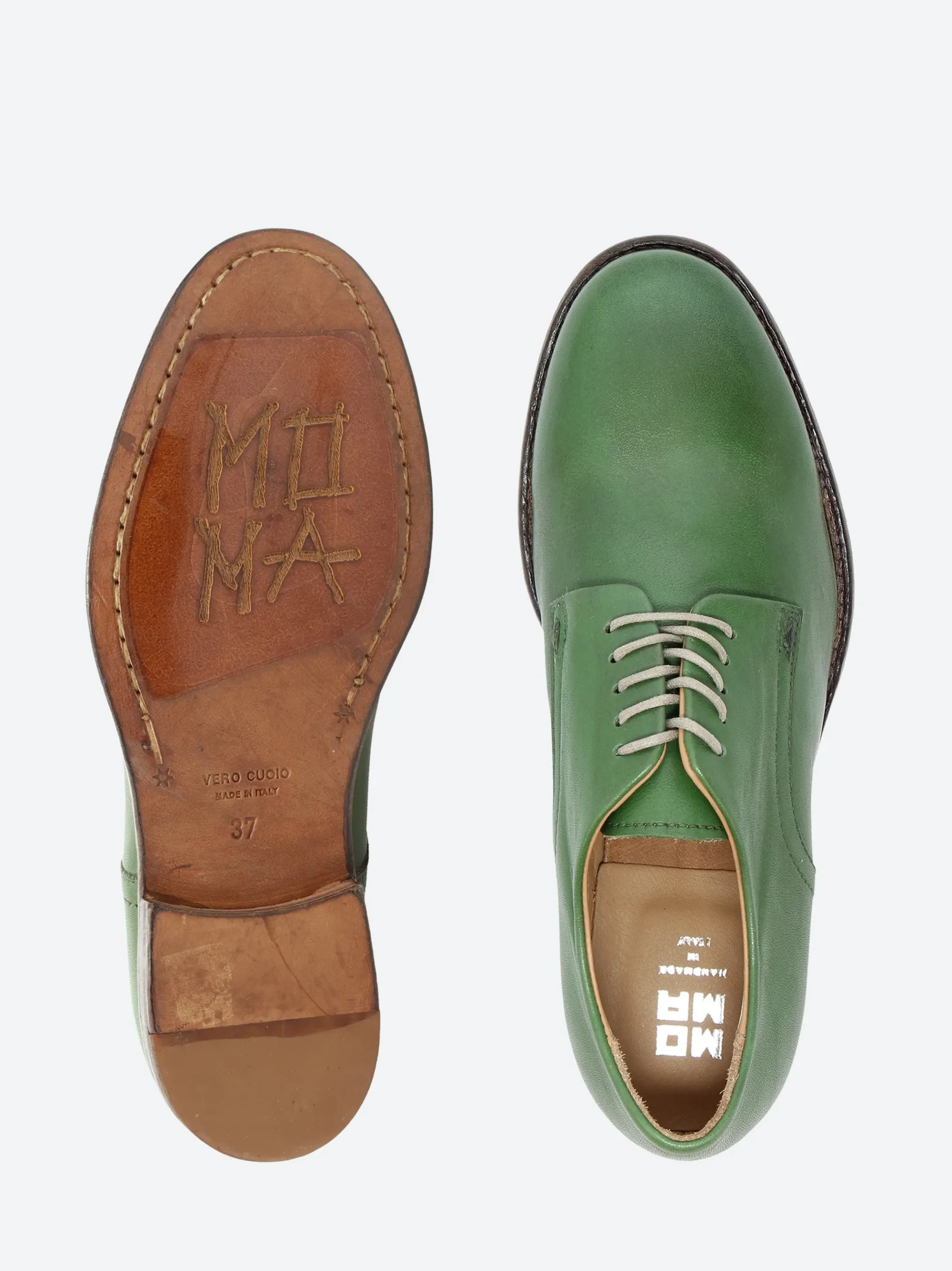 MOMA - 31401A Derby Shoe in Chasse Puccini (Green)
