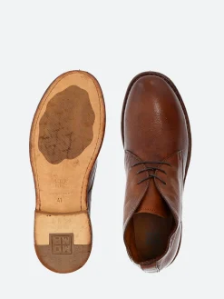 Moma - 2BS025 Ankle Boots in Cuoio Bufalo