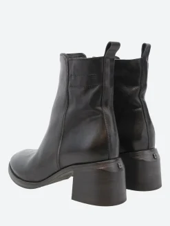 MOMA - 72401C Ankle Boot in Nero Cusna