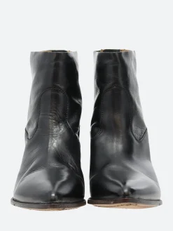 Moma - 1CS113 Ankle Boots in Nero Sombrero