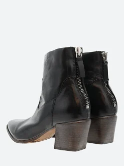 Moma - 1CS113 Ankle Boots in Nero Sombrero