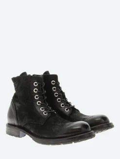 Moma - 1CW001 Ankle Boots in Nero Bandolero