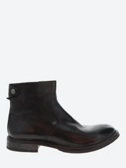 Moma - 2CW301 Ankle Boots in Nero Cusna (Black)