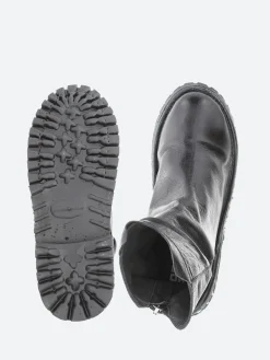 Moma - 1CW178 Ankle Boots in Nero Buffalo