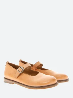 Moma - 36502L Mary Jane Flats in Nude