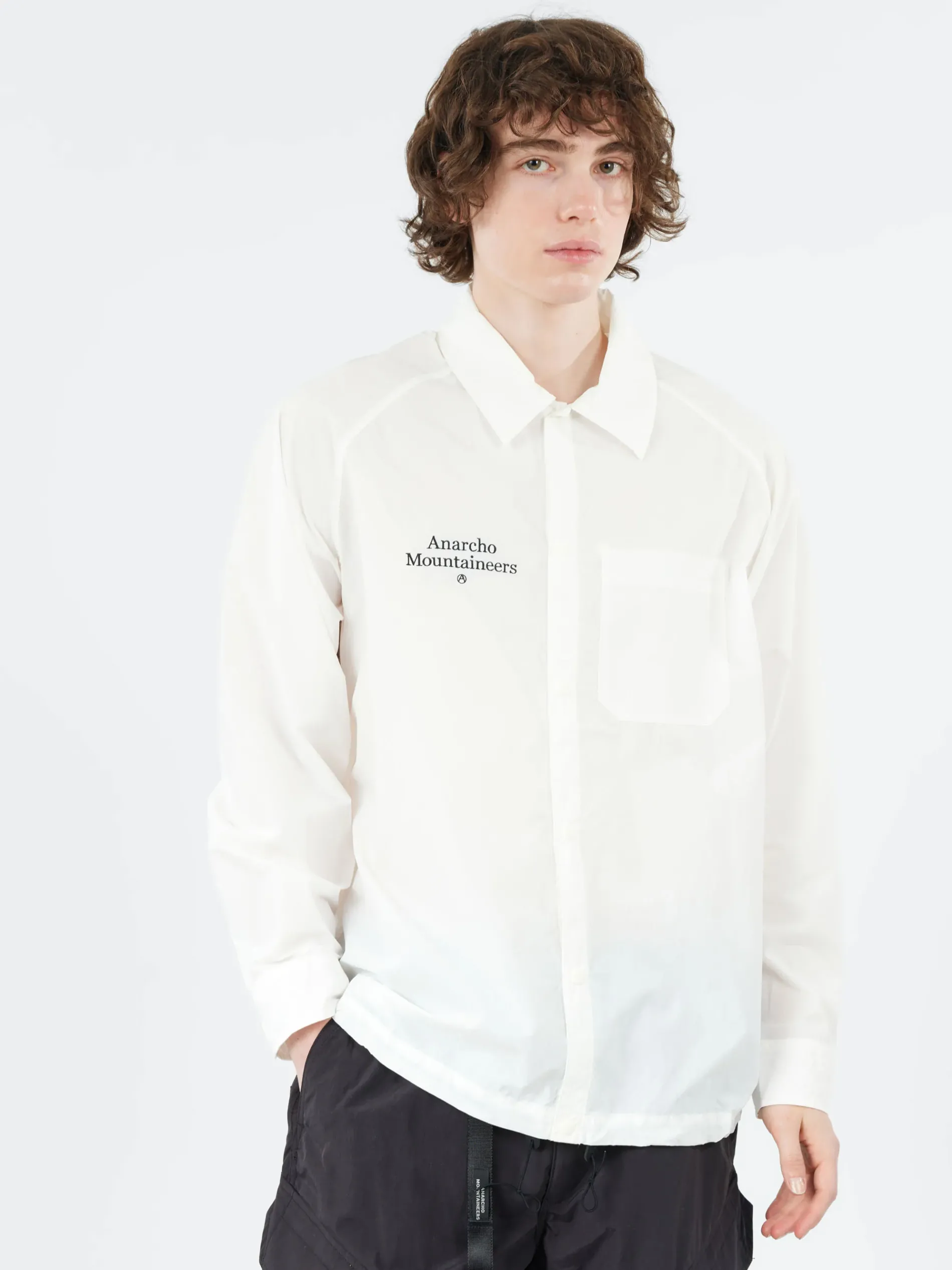 Mountain Research - Coach Shirt in White