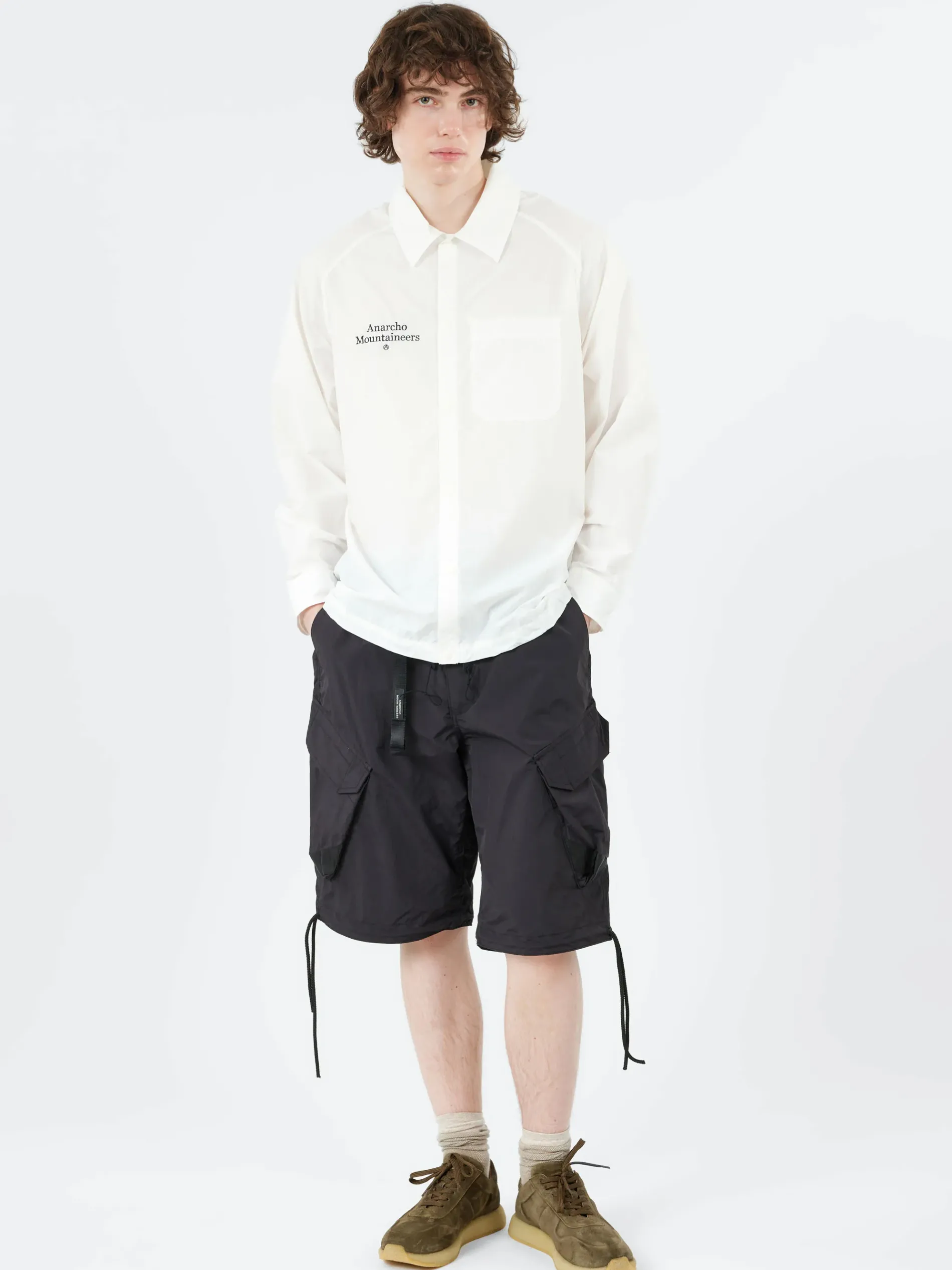 Mountain Research - Coach Shirt in White