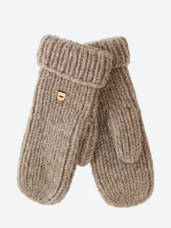 Myssy - Mittens in Natural Brown