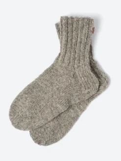 Myssy - Socks in Natural Stone Grey