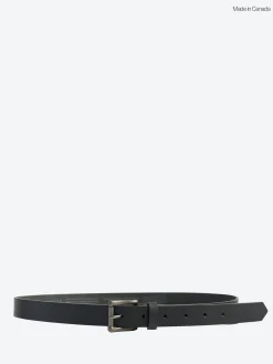 Naked & Famous - Buffalo Belt in Black