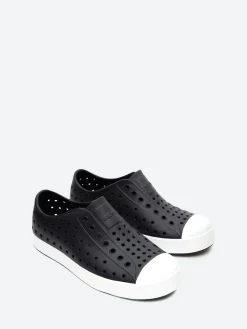 Native - Jefferson Junior in Jiffy Black and Shell