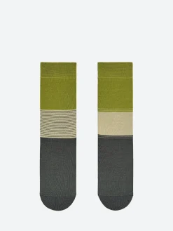 2nd PALETTE - Matcha Stripe Sock