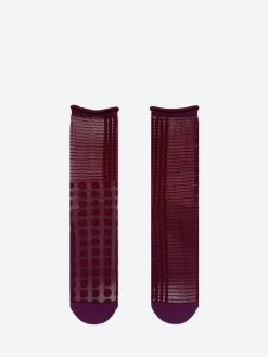 2nd PALETTE - Wine Dot Sock