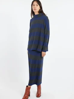 Neirami - Basic Tube Skirt in Yachting