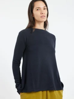 Neirami - Boat Neck Sweater in Yachting
