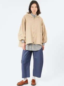 Neirami - C115 Hooded Jacket in Sabbia
