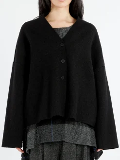 Neirami - C001 Short Jacket in Nero