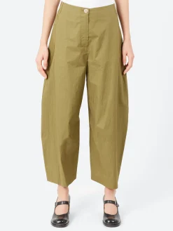Neirami - Karate Trousers in Cactus Green